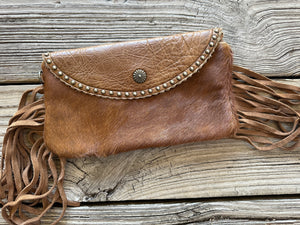 Montana West Hair On Hide Leather Clutches &/or Wallets - Queen Bee's Closet