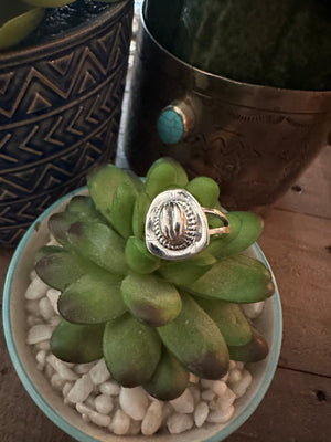 Sterling Silver Cowboy Hat Ring