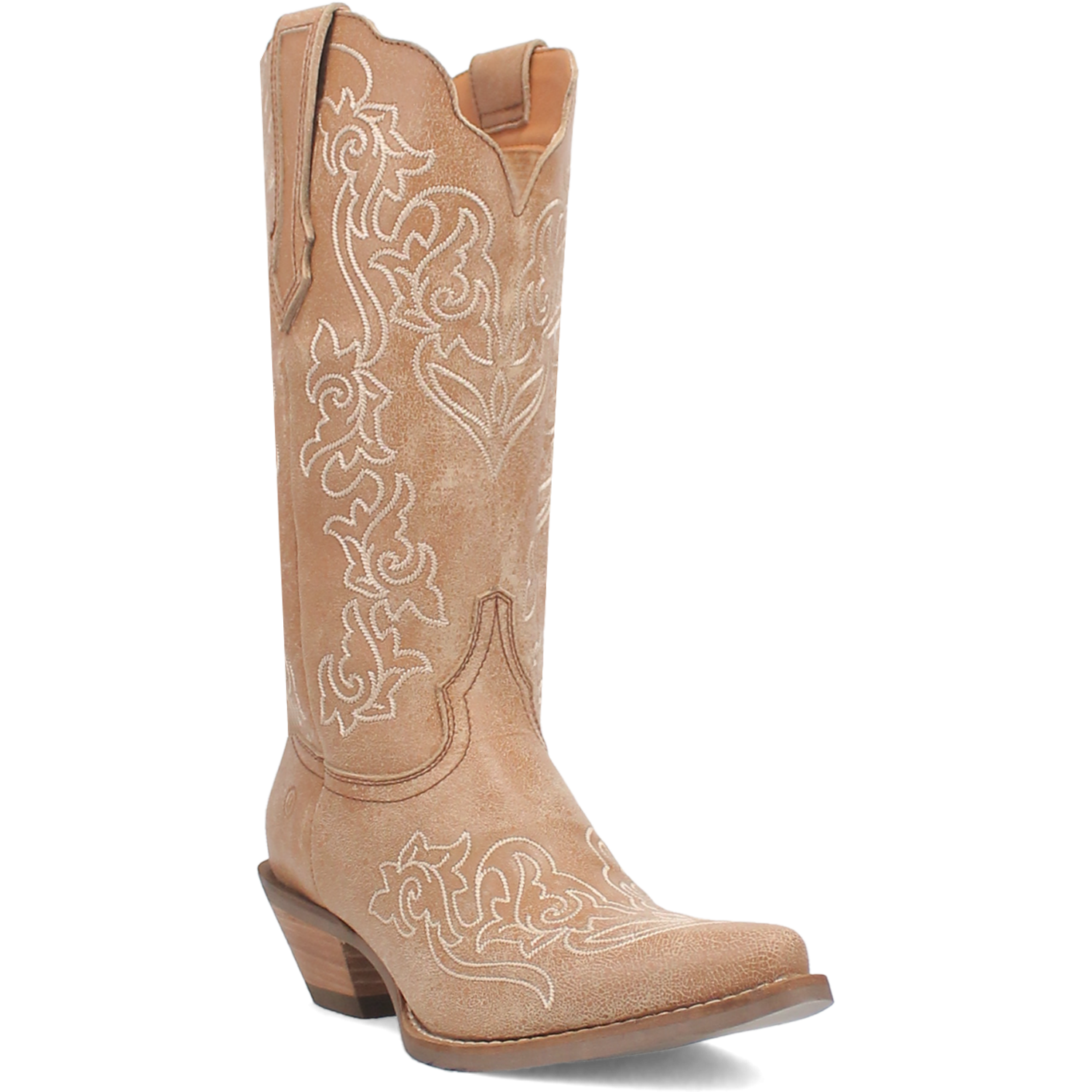 Flirty N' Fun Camel Leather Boots (DS)