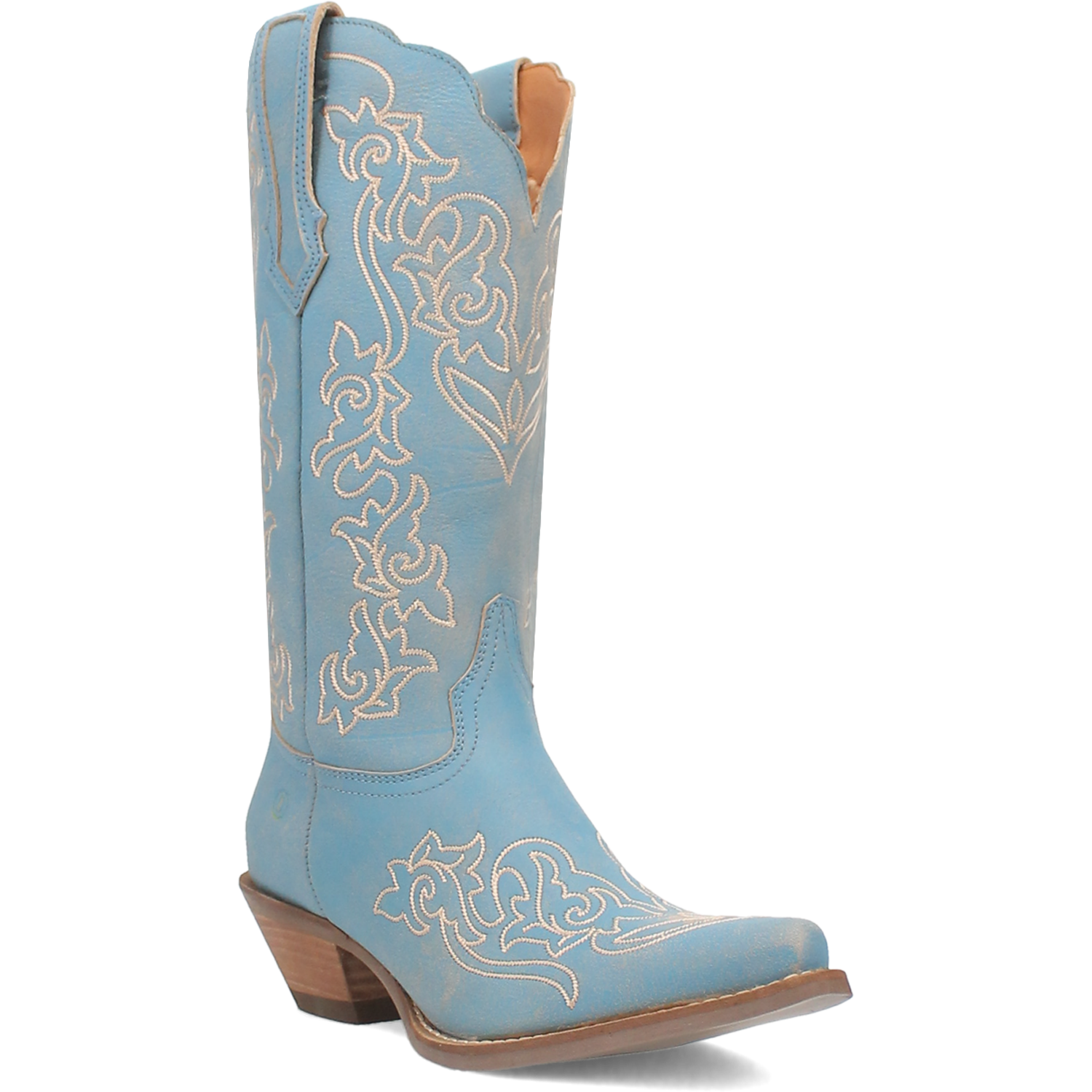 Flirty N' Fun Blue Leather Boots (DS)