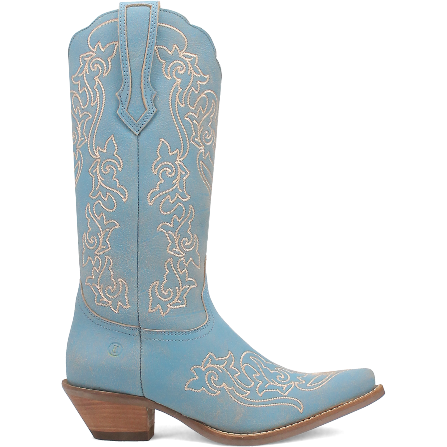 Flirty N' Fun Blue Leather Boots (DS)