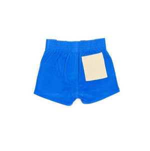 Hammies Two-Tone Shorts- Blue/Sand
