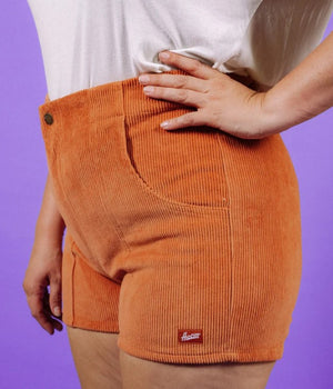 Hammies Shorts- Rust