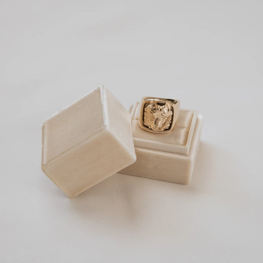 Erin Fader Lone Wolf Ring - PREORDER JULY 2024 (made to order)