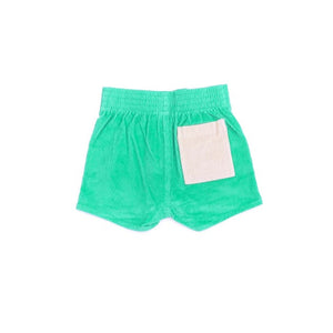 Hammies Two-Tone Shorts- Green/Sand