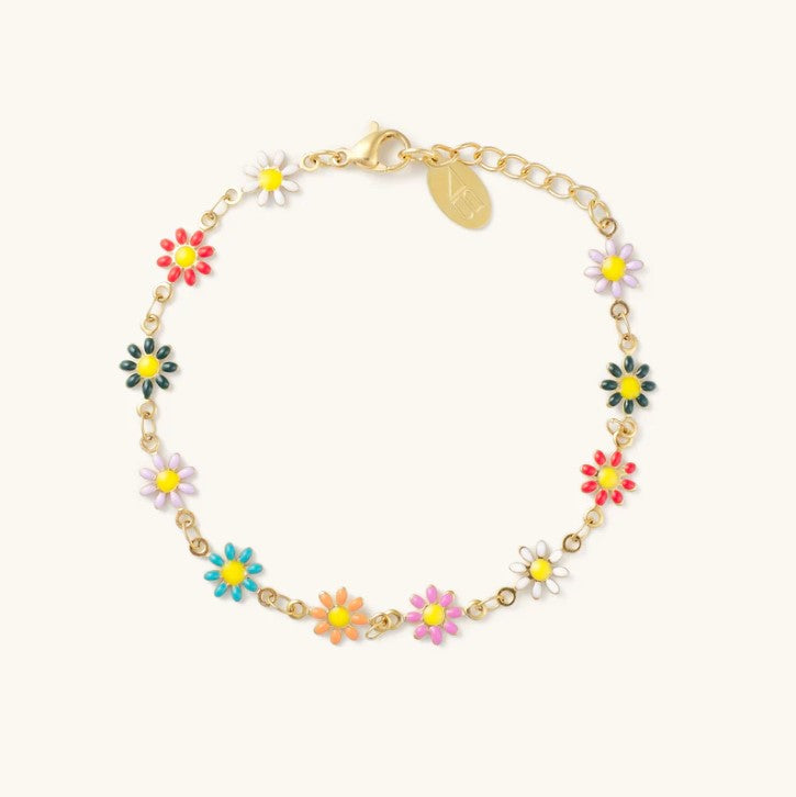 Daisy Anklet- Multi Color