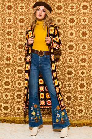 The Hippie Shake Crochet Cardigan