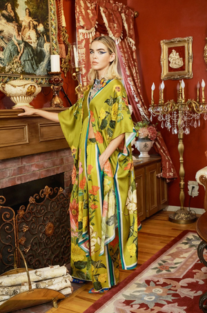 French Riviera Hand-Beaded Kimono - PREORDER