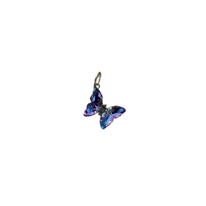 Crystal Butterfly Gold Pendant/Charm