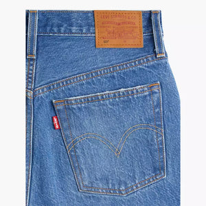 LEVIS 501 Original High Rise Button Fly Cut Off Jean Shorts