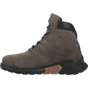 Traffic Zone Grey Suede Leather Boots (DS)