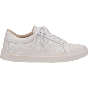 Valley White Leather Lo-Top Sneakers (DS)