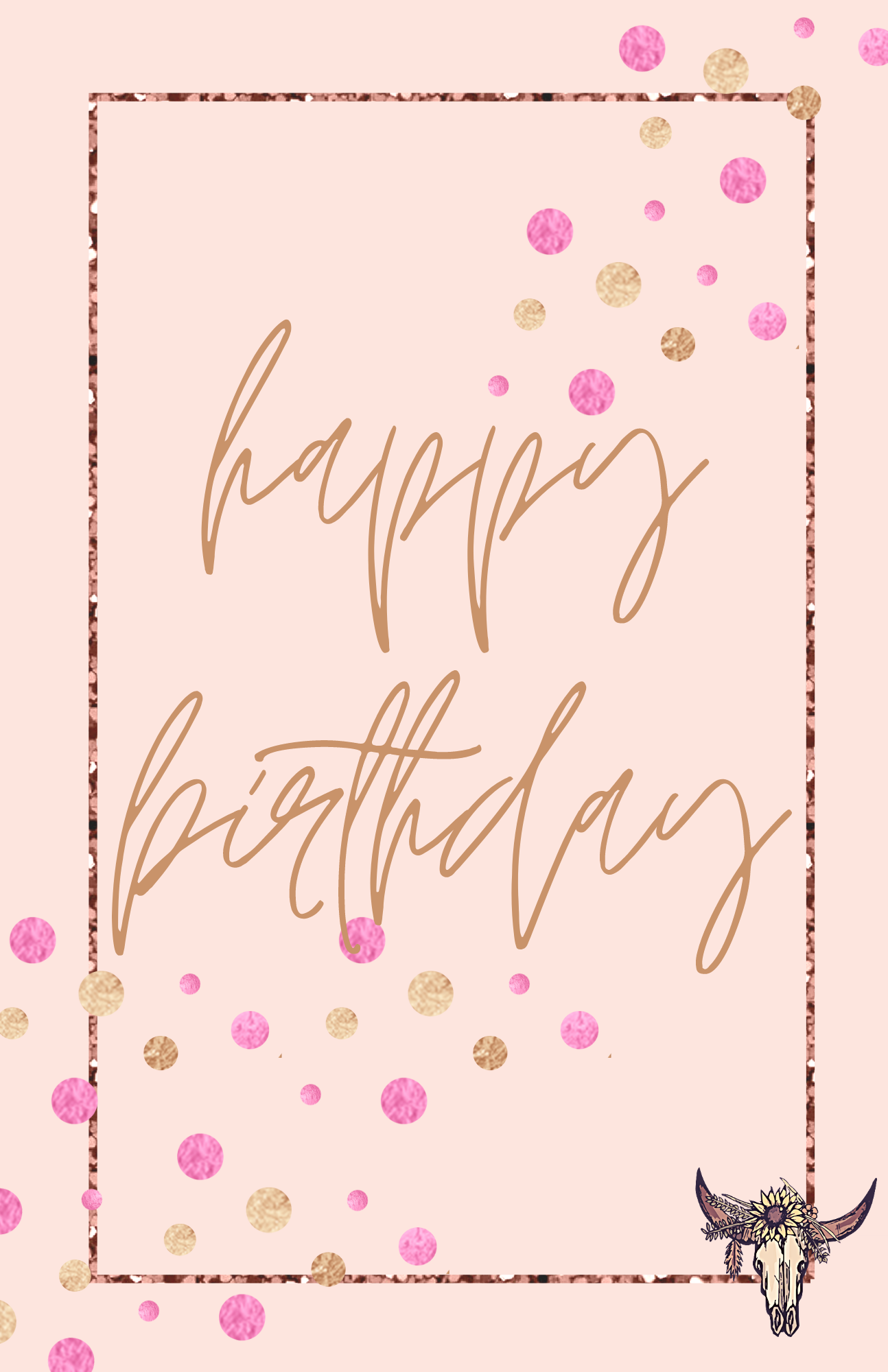 Lil Bee's Bohemian "Happy Birthday" E-Gift Card
