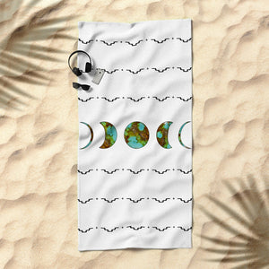 Aztec Moon Beach Towel (DS) DD