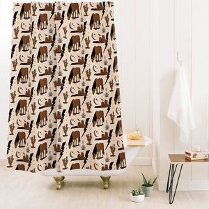 Electric Oasis Shower Curtain (DS) DD