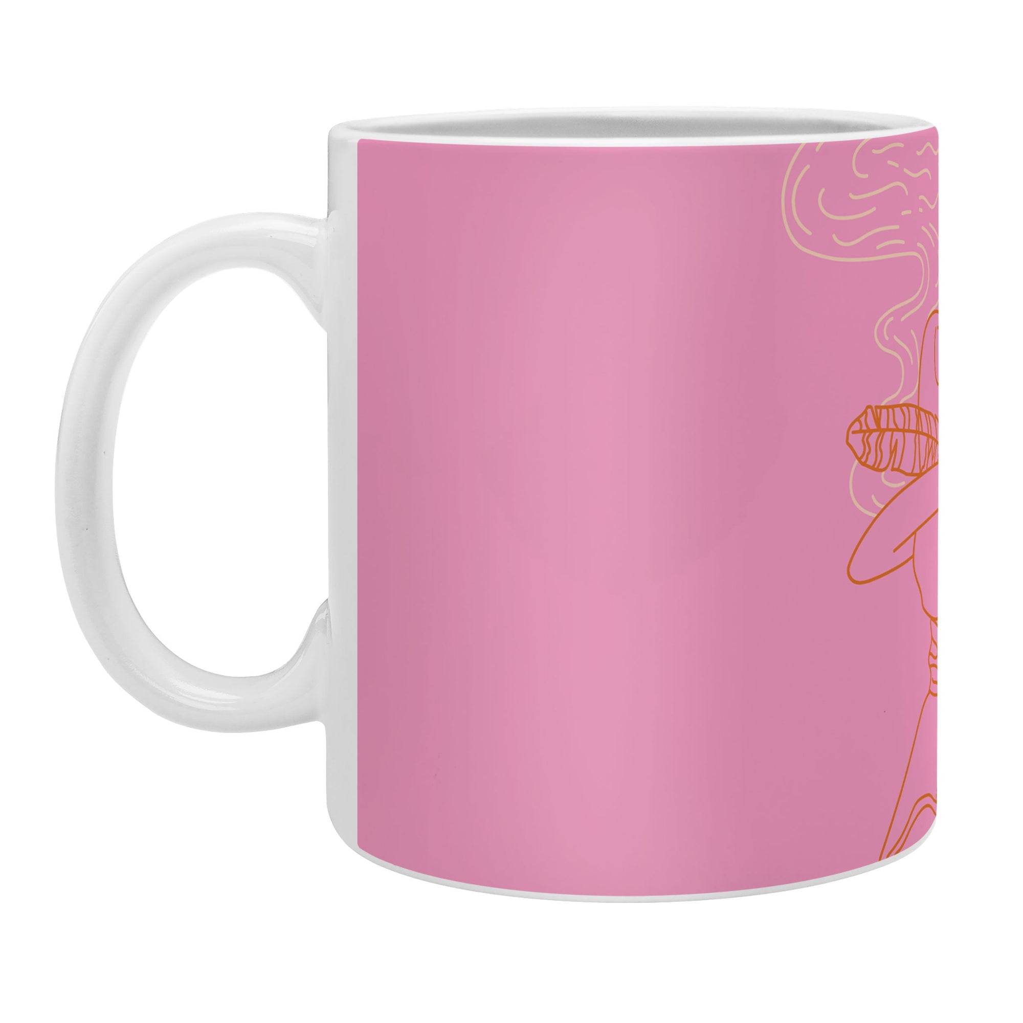 Love Or Die Tryin Pink Coffee Mug (DS) DD