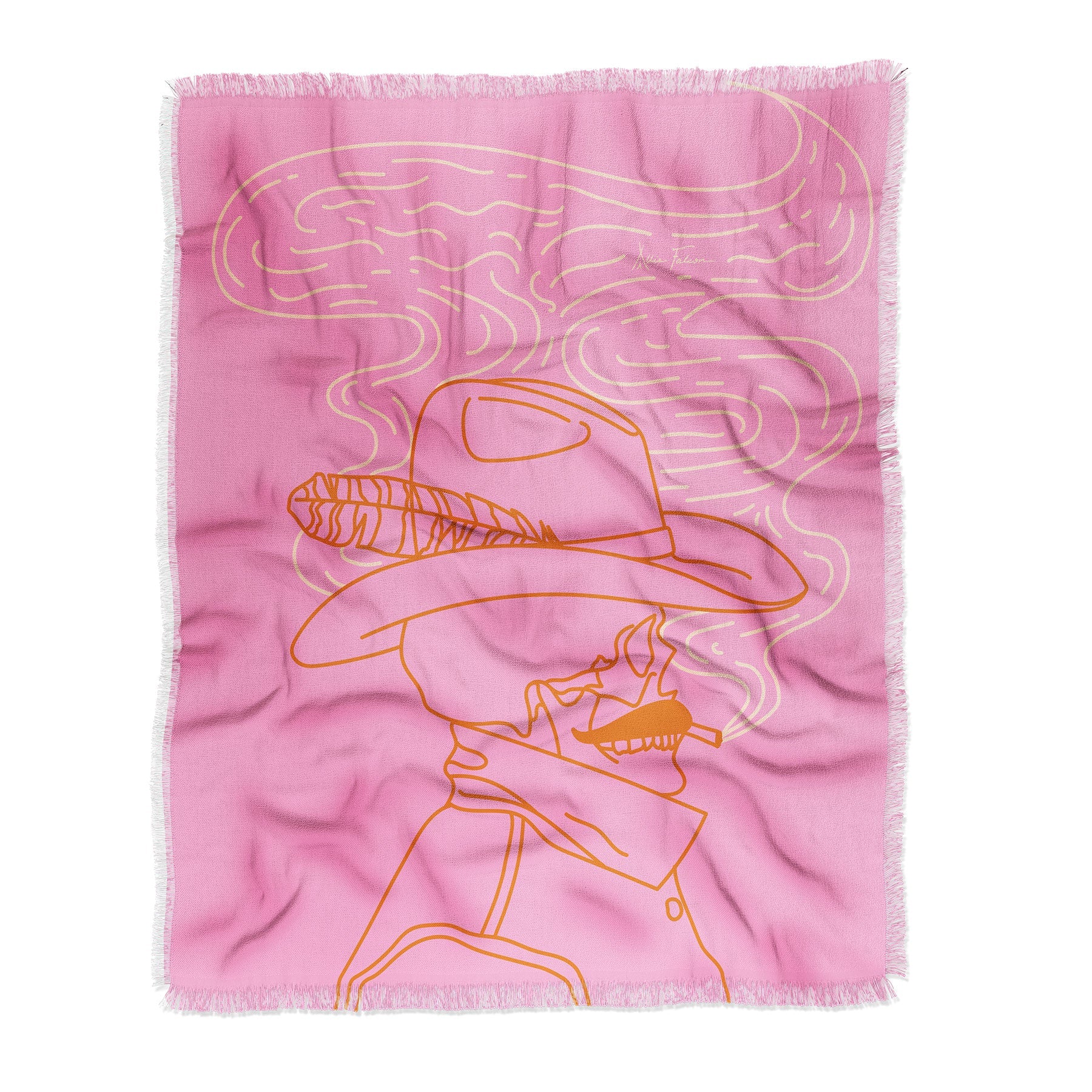 Love Or Die Tryin Pink Throw Blanket (DS) DD