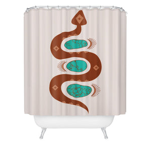 Southwestern Slither Shower Curtain (DS) DD