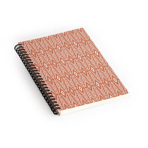 "Ole Boho Diamonds" Clay Spiral Notebook (DS)