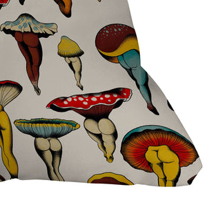 "Ole Sexy Shrooms" Indoor / Outdoor Throw Pillows (DS)