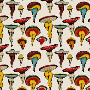 "Ole Sexy Shrooms" Duvet Cover (DS)