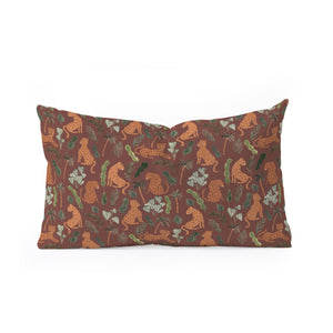 "Ole Wild Dreams" Oblong Throw Pillow (DS)
