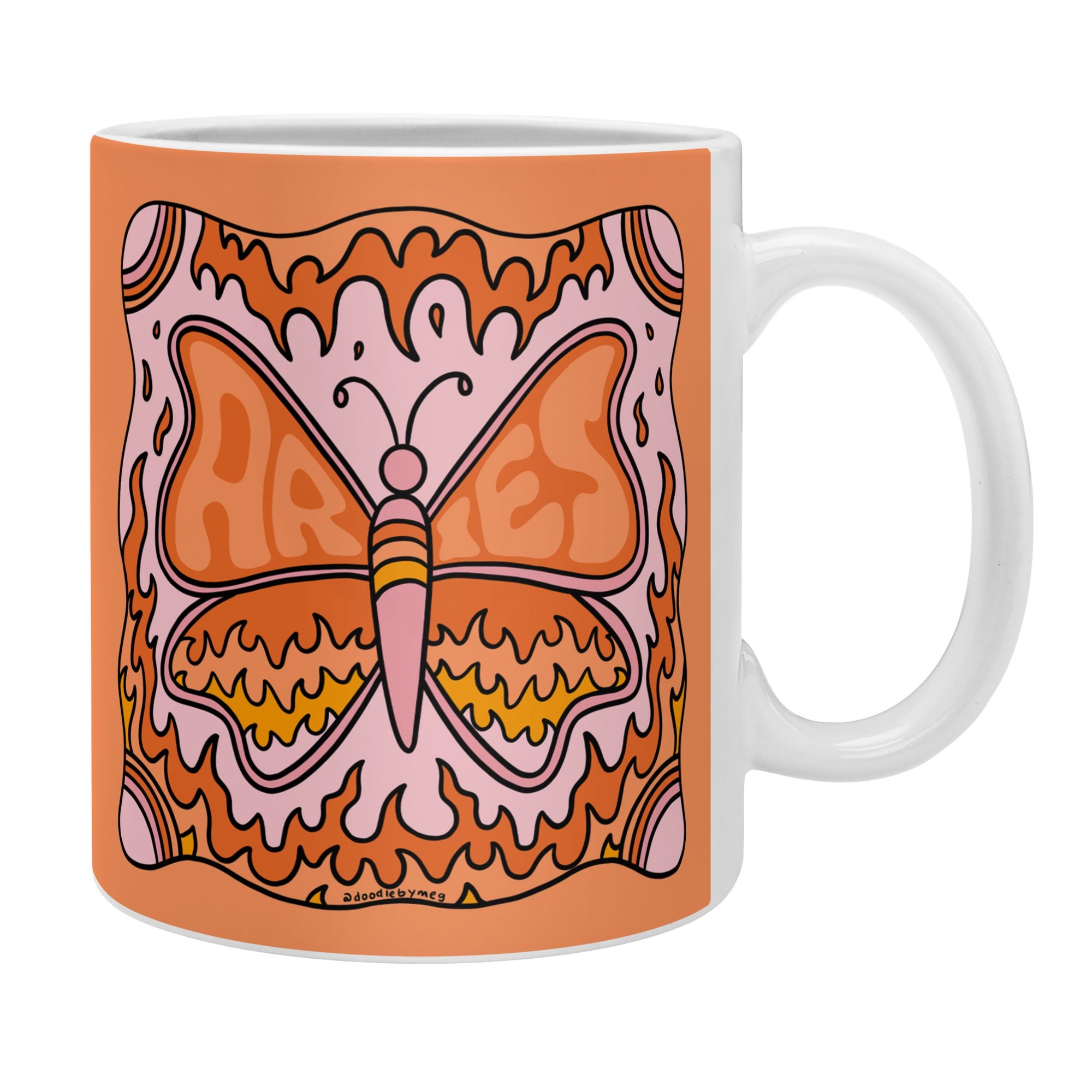 Butterfly Zodiac Sign Coffee Mugs (DS) DD