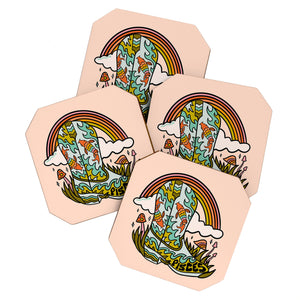 Cowgirl Boot Zodiac Sign Coaster Sets (DS) DD
