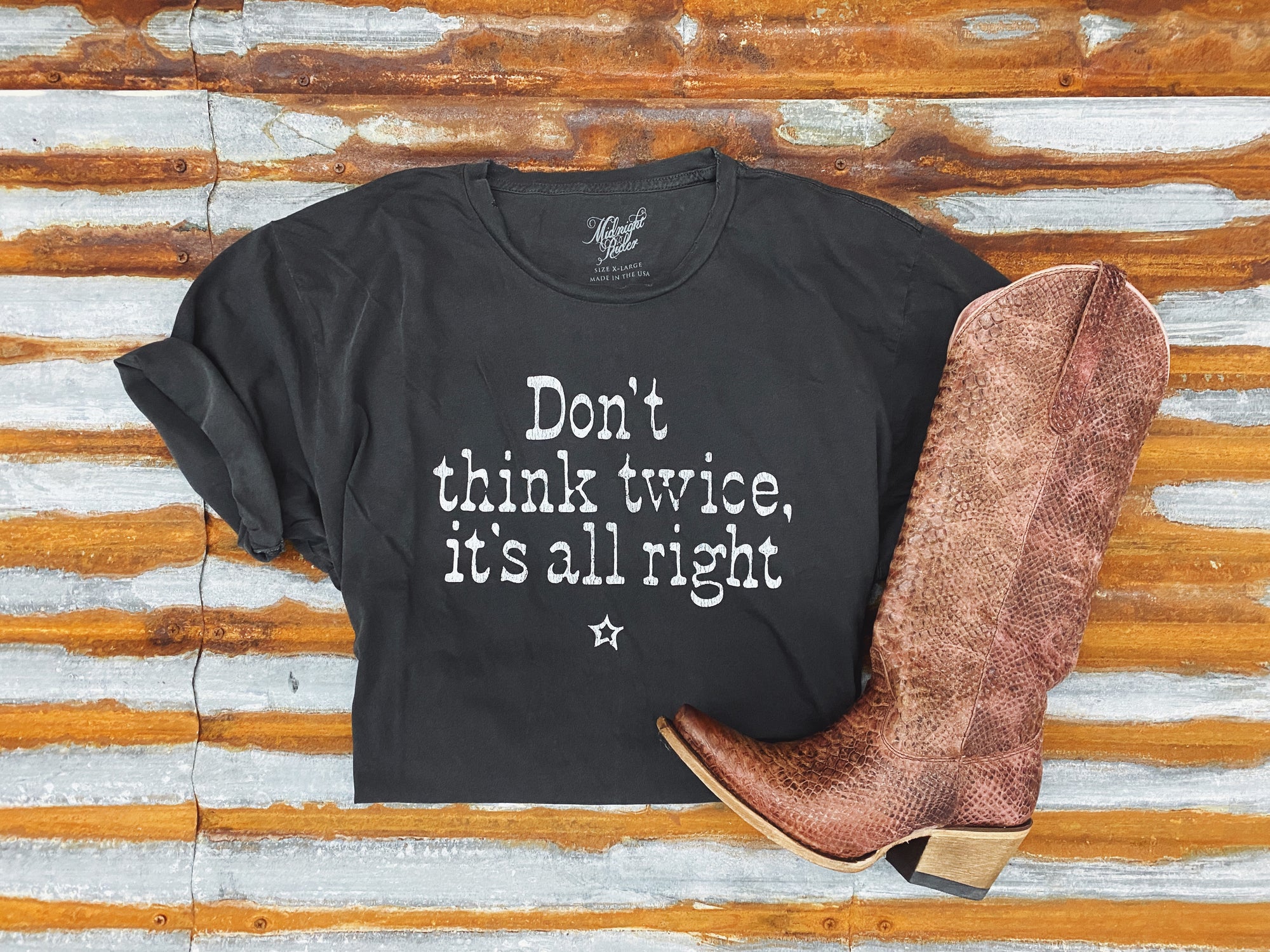 Don't Think Twice Graphic Tee