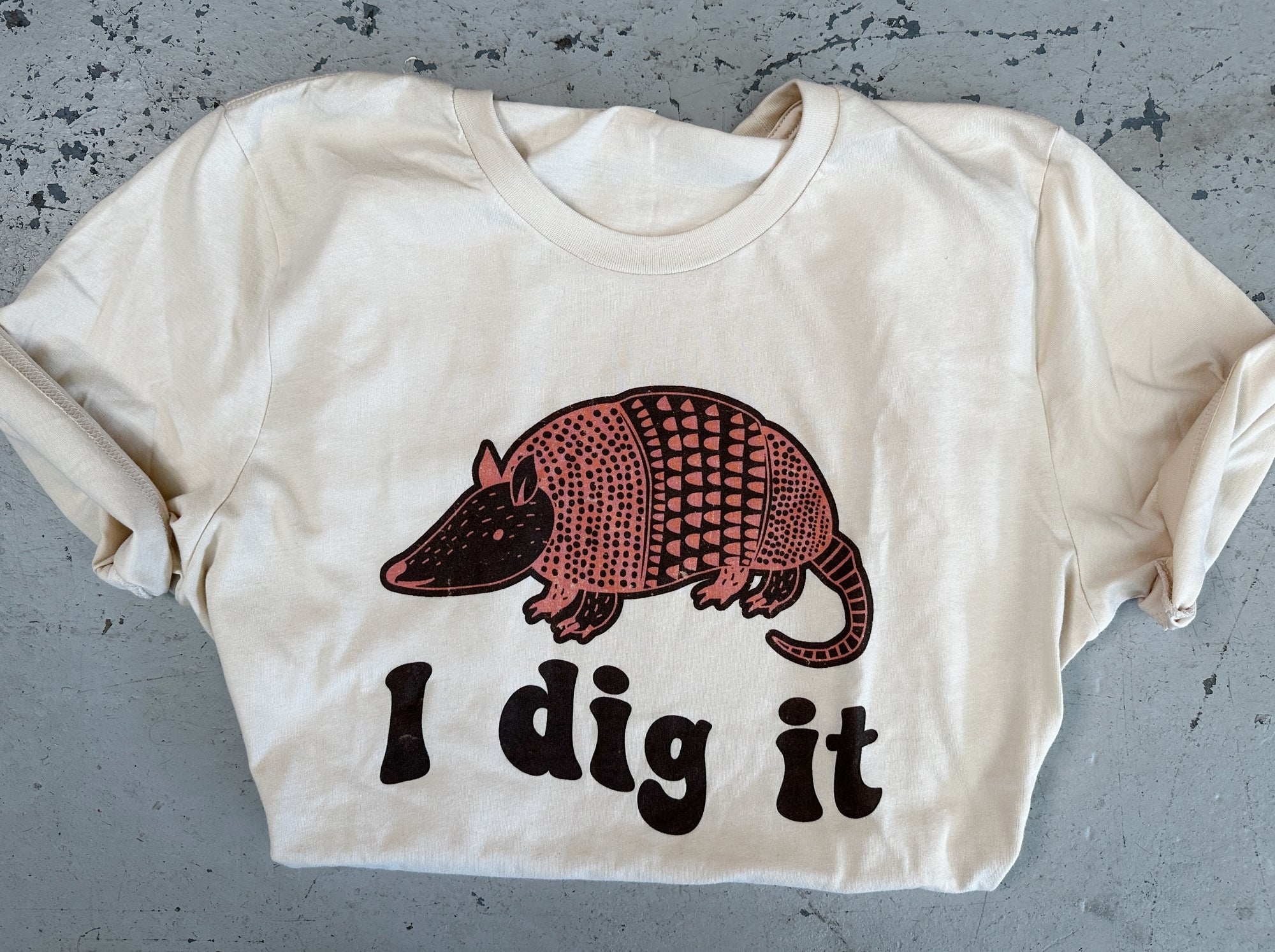 I Dig It Armadillo Mama & Me Graphic Tee (made 2 order) LC