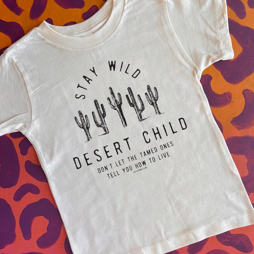 Stay Wild Desert Child Mama & Me Graphic Tee (made 2 order) LC