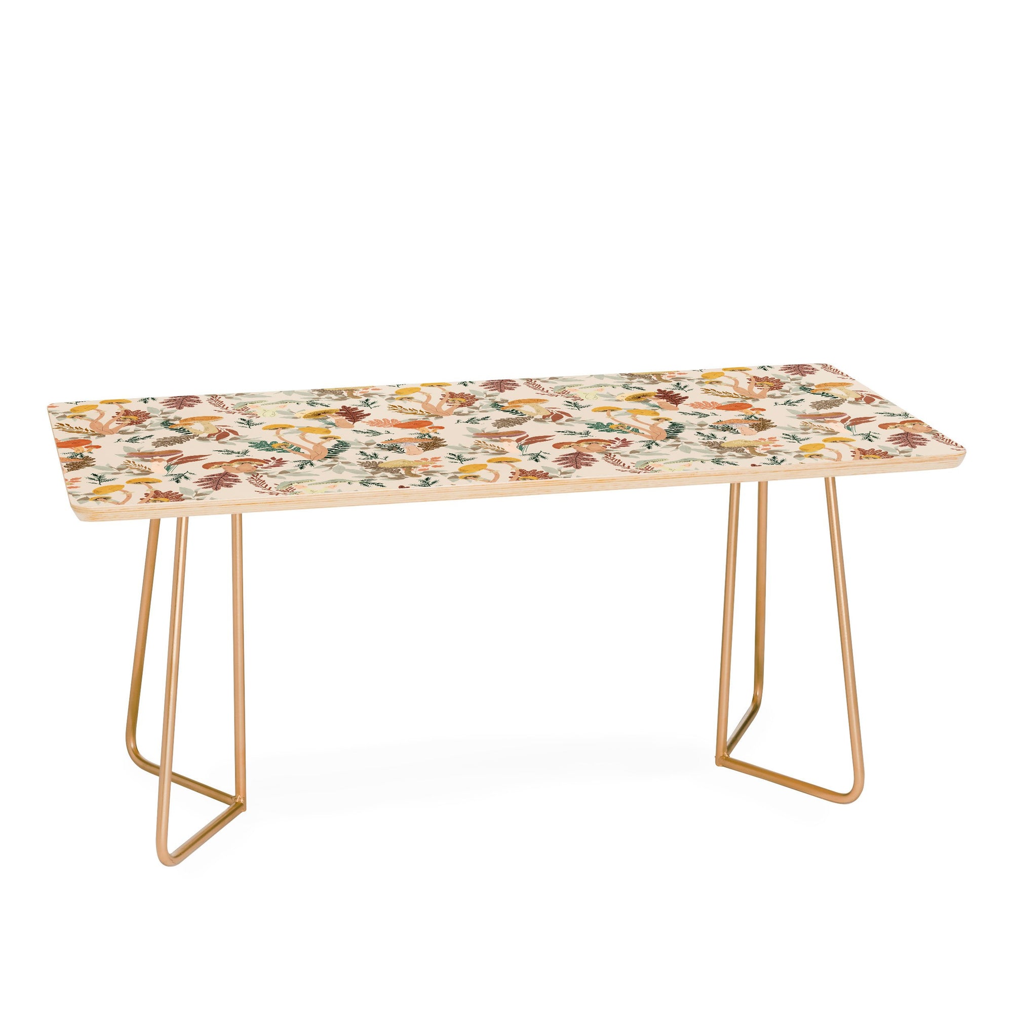 "Ole Colorful Mushrooms" Coffee Table (DS)