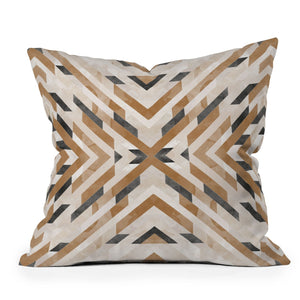 "Ole Boho Stripes" Indoor / Outdoor Throw Pillows (DS)