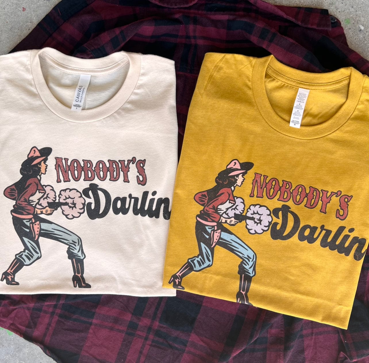 Nobody's Darlin' Graphic Tee (made to order) LC