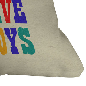 "Ole Long Live Cowboys" Indoor / Outdoor Throw Pillows (DS)