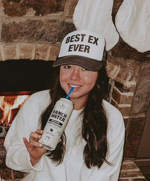 Best Ex Ever Trucker Hat (made to order) ITH