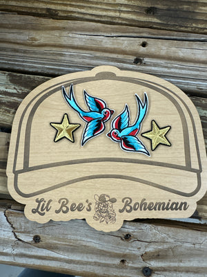 Sailors Delight Sparrow Patch Trucker Hats