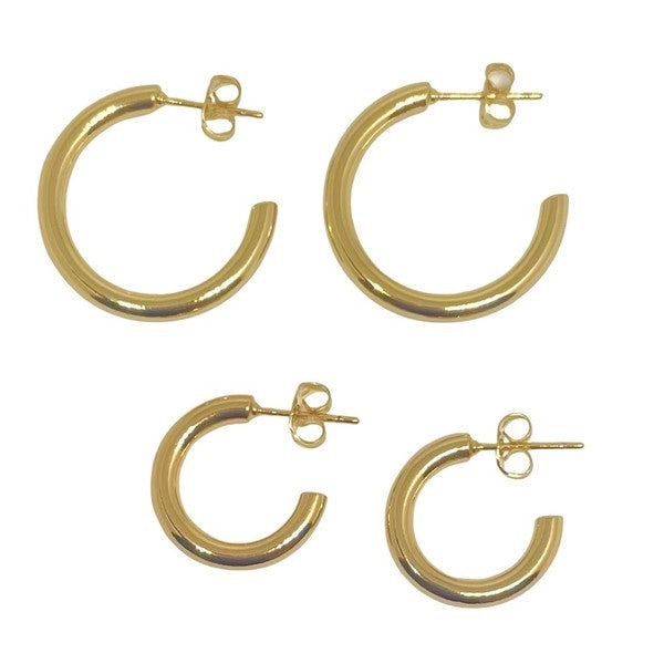 Tessa Tube Hoop Earrings