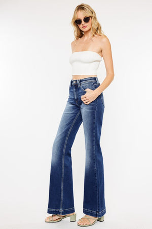Fade Me Out High Rise Flare Jeans (DS)