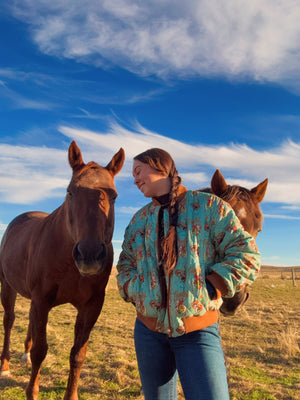 The Buckin’ Bronco Bomber Jacket