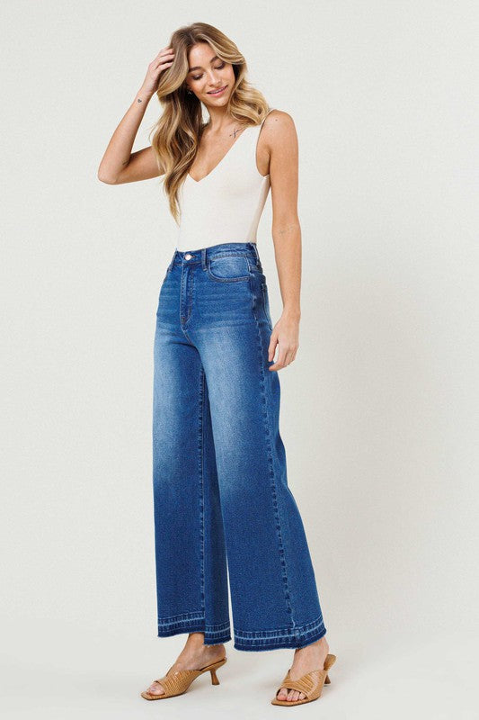 Jodi High Waisted Wide Leg Jeans ~ SAMPLE SALE