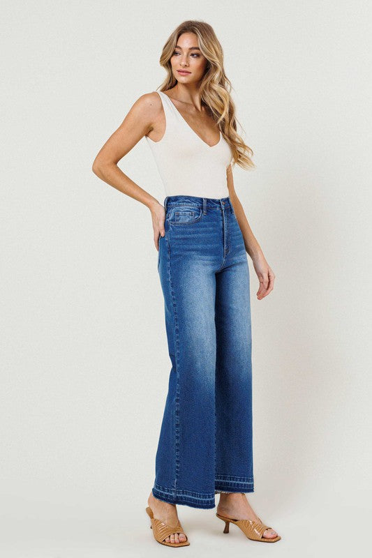 Jodi High Waisted Wide Leg Jeans ~ SAMPLE SALE