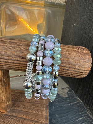 Cowgirl Charm Bracelet Set