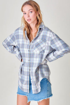 Dreamy Flannel Shirt ~ SAMPLE SALE
