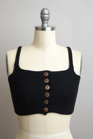Unconditional Knit Cropped Tank Top