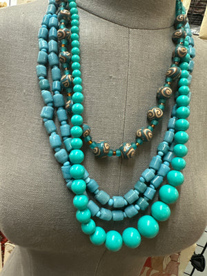 Vintage Necklace Set ~ Turquoise