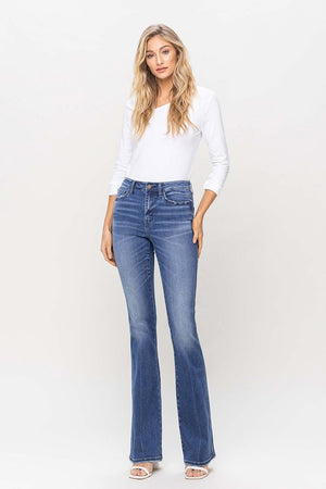 Uptown Girl High Rise Non Distressed Bootcut Jeans