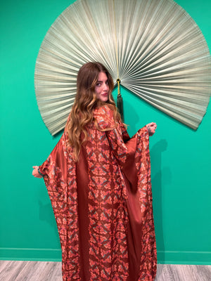 Lady The Brand - London Bronze Garden Long Kaftan