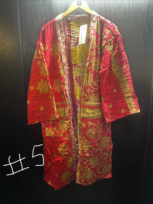 Sugaree Handmade Reversible Kantha Quilt Duster