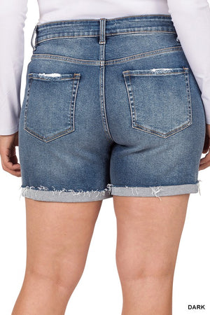 Take Her Home Cuffed Denim Shorts (FG) DS Z